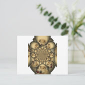 Carte Postale Puppy Kaleidoscope Art Print (Debout devant)