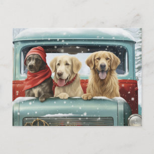 Carte Postale Pups de vacances