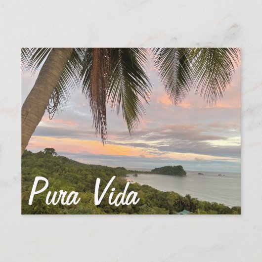Carte Postale Pura Vida (Devant)