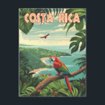 Carte Postale Pura Vida Salutations : Vinatage du Costa Rica<br><div class="desc">Partagez un avant-goût du paradis avec cette carte postale toucane costa-ricienne vibrante. Cette carte postale accrocheuse présente un toucan coloré, un symbole bien-aimé de la riche biodiversité du pays. Cette carte postale est parfaite pour envoyer des salutations de votre aventure au Costa Rica ou ajouter une touche de tropicale à...</div>
