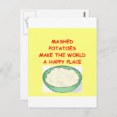 Carte Postale purée (Devant / Derrière)