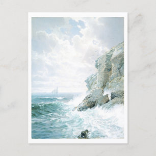 Carte Postale Purgatoire Cliff Peinture de paysage marin