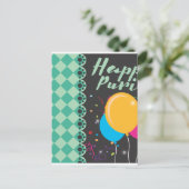 Carte Postale purin heureux (Debout devant)