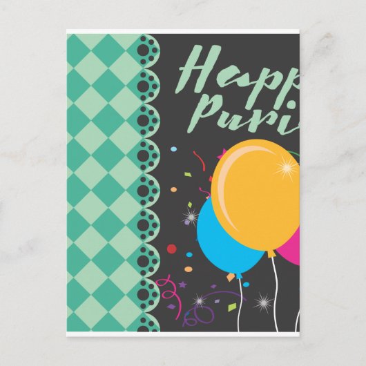 Carte Postale purin heureux (Devant)