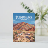 Carte Postale Purmamarca Argentine (Debout devant)