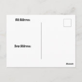 Carte Postale Purple and Silver Flowers in Gothic Frame COA (Dos)