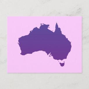 Carte Postale Purple Australie