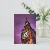 Carte Postale Purple Big Ben (Debout devant)