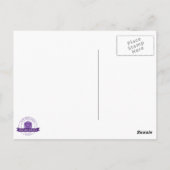 Carte postale "Purple Bow" (7/9) (Dos)