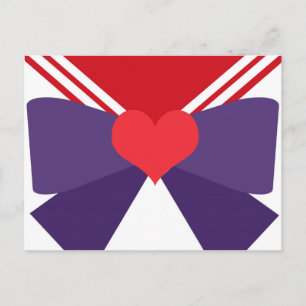 Carte postale "Purple Bow" (7/9)