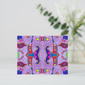Carte Postale Purple Dragon (Debout devant)