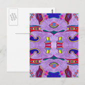 Carte Postale Purple Dragon (Devant / Derrière)
