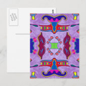 Carte Postale Purple Dragon (Devant / Derrière)