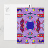 Carte Postale Purple Dragon (Devant / Derrière)