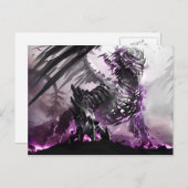 Carte postale Purple Dragon 5 | Salutation Imagina (Devant / Derrière)