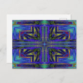 CARTE POSTALE PURPLE ET OR NASMA 11 (Devant / Derrière)