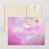 Carte postale Purple Fairy (Devant / Derrière)