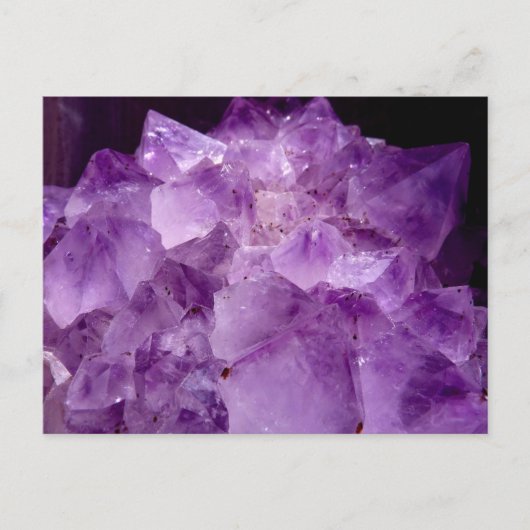 CARTE POSTALE PURPLE GEMSTONE (Devant)