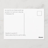 Carte Postale Purple Peace Horse Par Sherry Jarvis (Dos)