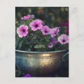 Carte Postale Purple Petunias (Devant)