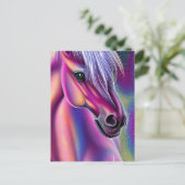 Carte postale Purple Pony (Debout devant)