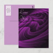 Carte Postale Purple Royal_ (Devant / Derrière)