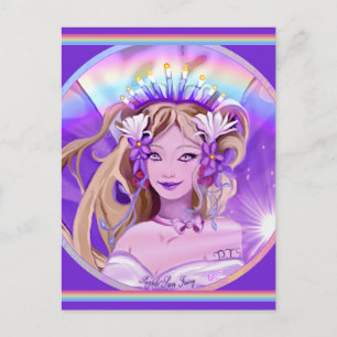 Carte postale Purple Sun Fairy