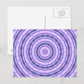 Carte Postale Purple Swirl (Devant / Derrière)