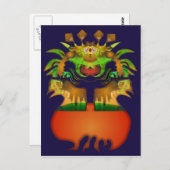 Carte Postale Putain (Devant / Derrière)