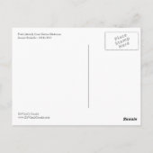 Carte postale Putti de Rafael (Dos)