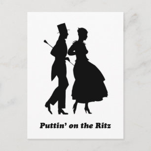 Carte Postale Puttin' on the Ritz