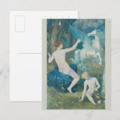 Carte Postale Puvis de Chavannes Imaginaire CC0111 Dreamlike (Devant / Derrière)
