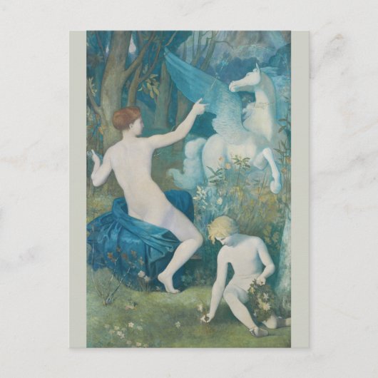 Carte Postale Puvis de Chavannes Imaginaire CC0111 Dreamlike (Devant)