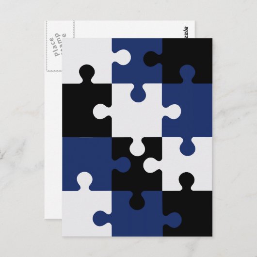 Carte Postale Puzzle (Devant / Derrière)