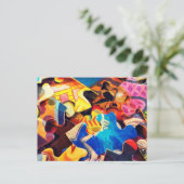 Carte postale Puzzle (Debout devant)