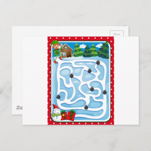 Carte Postale Puzzle (Devant / Derrière)