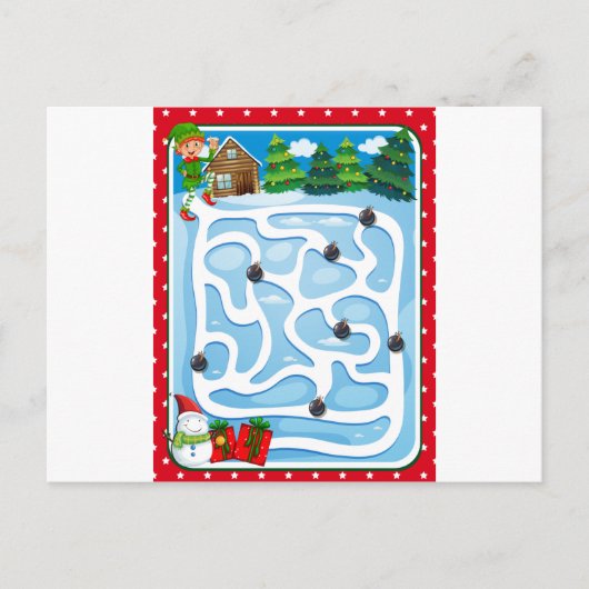 Carte Postale Puzzle (Devant)