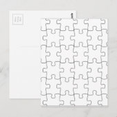 Carte Postale Puzzle (Devant / Derrière)