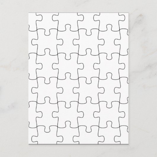 Carte Postale Puzzle (Devant)