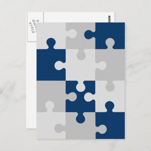 Carte Postale Puzzle (Devant / Derrière)