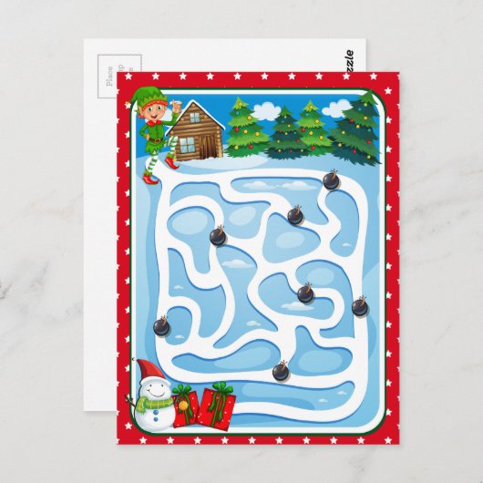 Carte Postale Puzzle (Devant / Derrière)