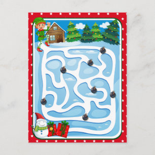 Carte Postale Puzzle