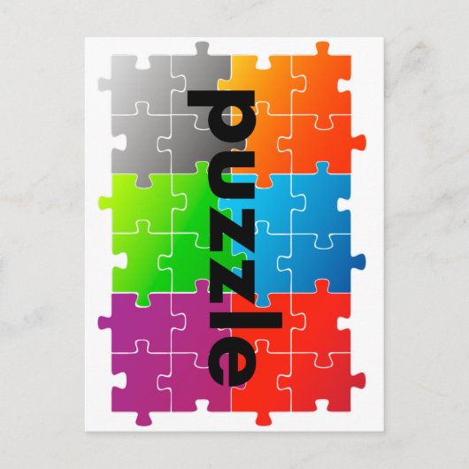 Carte Postale puzzle パズル (Devant)