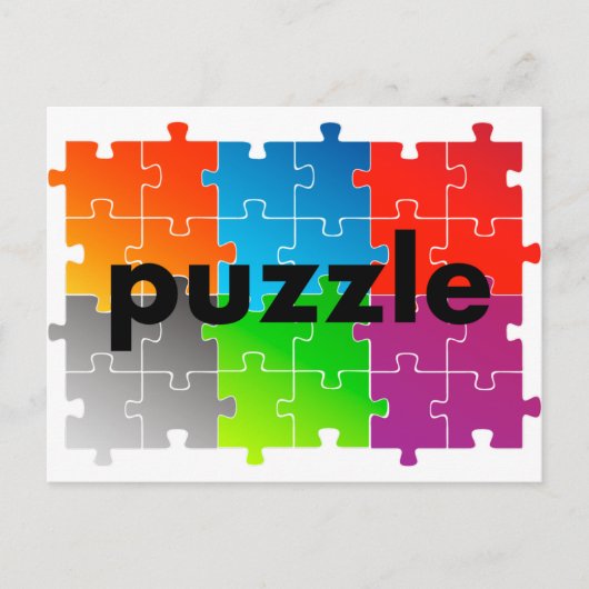 Carte Postale puzzle パズル (Devant)