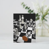 Carte Postale Puzzle d'échecs (Debout devant)