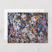 Carte Postale Puzzle pieces de Jigsaw (Devant / Derrière)