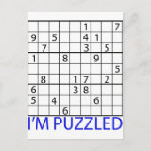 Carte Postale Puzzle Sudoku (Devant)