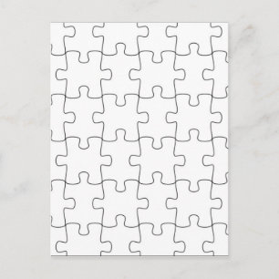 Carte Postale Puzzlemotiv