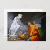 Carte Postale Pygmalión (Mythologie grecque - Galathea) ~ (Devant / Derrière)