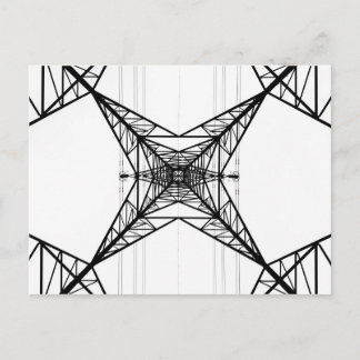 Carte postale Pylons électriques